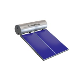 Cordivari Sistema Solare a Circolazione Naturale Panarea 200 L 4,00 mq con Struttura Tetto a Falda + Liquido Solare
