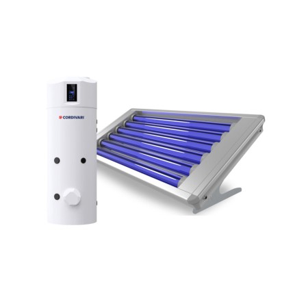 Cordivari Sistema Solare Stratos 4S Rotoshield a Circolazione Forzata 200 L 1,77 mq con Bollyterm Hp Net