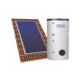 Cordivari Sistema Solare Eco Basic B2 a Circolazione Forzata 300 L 7,50 mq con Stuttura per Tetto a Falda