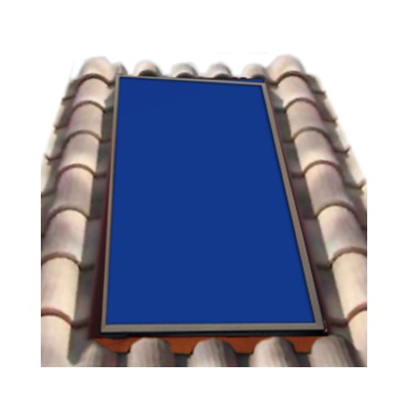 Ferroli Sistema Solare SOLAREVO NAT 2.1 a Circolazione Naturale 160 L Struttura Tetto Inclinato + Liq. Solar