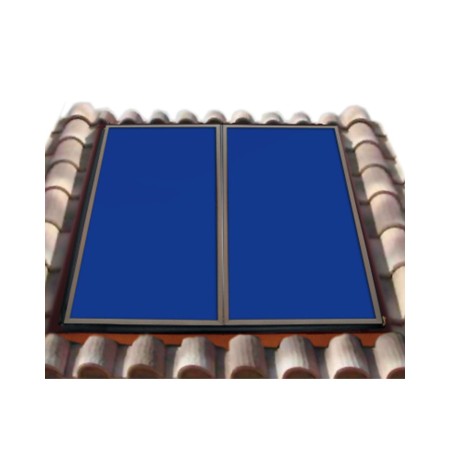 Ferroli Sistema Solare SOLAREVO NAT 5.2 a Circolazione Naturale 300 L Struttura Tetto Inclinato + Liq. Solare