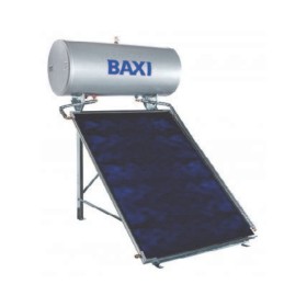 Baxi Sistema Solare STS+ Slim 150 a Circolazione Naturale 150 L 2,50 mq Struttura Tetto Piano/Inclinato