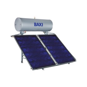 Baxi Sistema Solare STS+ Slim Neo 2.0 300 a Circolazione Naturale 300 L 2,00 mq Struttura Tetto Inclinato