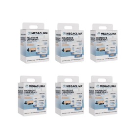 Megaclima Ricariche di Polifosfato Liquido per Pompa Dosaggio 6 Confezioni da 4 Ricariche Universali - by Euroacque