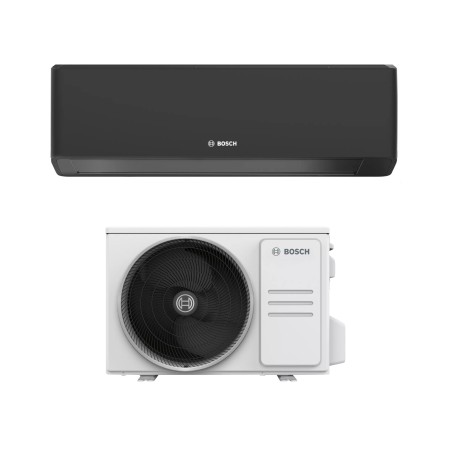 Bosch Climatizzatore Monosplit Climate 7000I Black CL7000IU W26EB da 9000 btu R-32 Inverter Wi-Fi Classe A+++