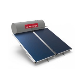 Ariston Sistema Solare GR-2 Verticale a Circolazione Naturale 300 L 3,70 mq Struttura Tetto Piano