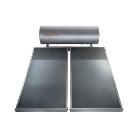 Immergas Sistema Solare Sol 280 V2 a Circolazione Naturale 280 L per Tetto Piano + Liquido Solare