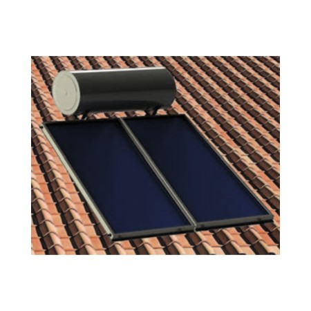 Fondital Sistema Solare Sulpack Natural Plus a Circolazione Naturale 152 L 2,11mq Tetto Inclinato + Liq. Solare