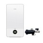 Bosch Caldaia a Condensazione Condens 7000i GC7000iW 24 C 24 kW Bianca Metano/Gpl Con Kit Scarico Fumi-Defangatore In Omaggio