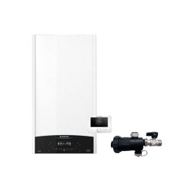 Ariston Caldaia a Condensazione Genus One+ Net 35 kW Metano/Gpl Wi-Fi Completa Di Kit Fumi Classe A+ con Defangatore Omaggio