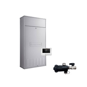 Ariston Caldaia a Condensazione Genus One Net IN 25 Metano/Gpl Completa Di Kit Fumi Classe A+ con Defangatore Omaggio