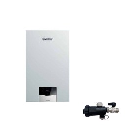 Vaillant Caldaia a Condensazione Vaillant EcoTEC Plus VM 25 CS1-5 25 kW Solo Riscaldamento MetanoGpl + Kit Scarico e Defangatore