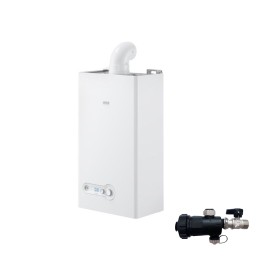 Riello Caldaia a Camera Aperta Low Nox Start LN 24 KI LN 26 kW Metano con Defangatore Omaggio