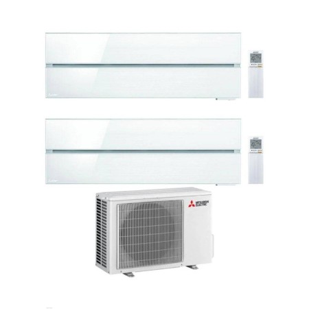 Mitsubishi Climatizzatore Dual Split Kirigamine MSZ-LN Bianco 9+18 con MXZ-3F68VF4 Inverter R-32 Wi-Fi Classe A+++