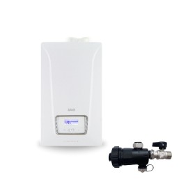 Baxi Caldaia A Condensazione Luna Century 35 kW Metano/Gpl Con Kit Scarico Fumi + Defangatore Omaggio