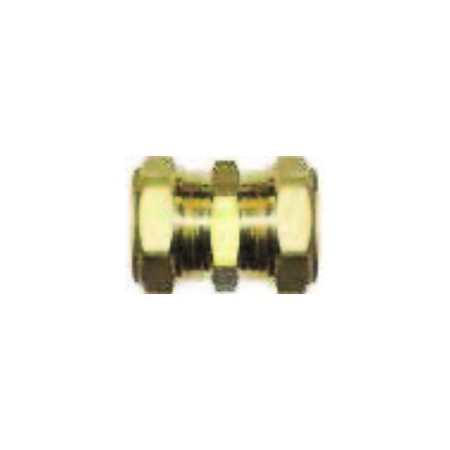 Tiemme Raccordo Doppio Cobrasun DN 16x16 in Ottone per Impianti Solari