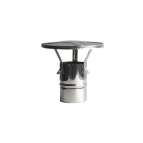 Cappello Cinese Monoparete in Acciaio Inox Ø 120