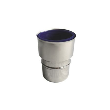 Raccordo Maschio per Flessibile FX in Acciaio Inox ø 200 mm per Sistemi Fumari