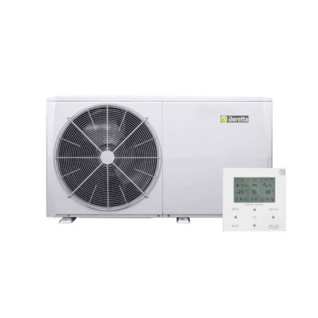 Beretta Pompa di Calore Idronica Aria-Acqua Hydro Unit M 006 Monofase 20203413 R-32 Classe A+++ con Comando Incluso