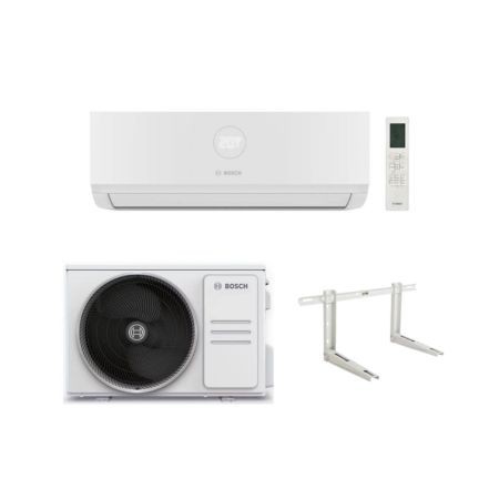 Bosch Climatizzatore Monosplit Climate 3000i CL3000iU W26E da 9000 btu R-32 Inverter Wi-Fi Optional Classe A++ con Staffa