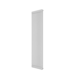 Cordivari Radiatore Acciaio Tubolare Ardesia Bianco RAL 9010 3 Colonne H 1856 Interasse 1800 W1856 a 18 Elementi