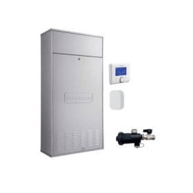 Ariston Caldaia a Condensazione Cares Premium IN 30 kW Metano/Gpl Completa Di Kit Fumi Classe A con Defangatore Omaggio