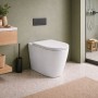 Azzurra Ceramica WC da Terra Easy Clean Collezione Forma cm 54 Ceramica Bianca