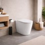 Azzurra Ceramica WC da Terra Easy Clean Collezione Aurea con Tecnologia Ghost Ceramica Bianca