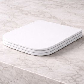 Azzurra Ceramica Sedile Coprivaso Wc Frizionato Collezione Comoda/Nuvola Materiale Termoindurente