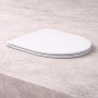Azzurra Ceramica Sedile Coprivaso Wc Frizionato Collezione Pratica Materiale Termoindurente