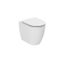 Azzurra WC a Terra Easy Clean Comoda cm 54 Scarico Parete | Megaclima.it