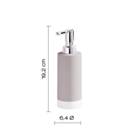 Gedy Dosasapone in Ceramica Tortora Linea New Mizar