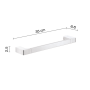 Gedy Portasalviette 35 cm Cromato Pirenei | Megaclima.it