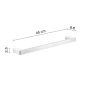 Gedy Portasalviette 45 cm Cromato Pirenei | Megaclima.it