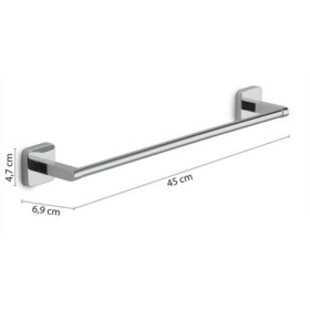 Gedy Porta Salviette da 45 cm Cromato Linea Tonga