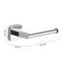 Gedy Porta Rotolo Acciaio Inox Cromato Linea Tonga | Megaclima.it