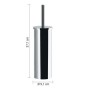 Gedy Porta Scopino Acciaio Inox Cromato Linea Tonga | Megaclima.it