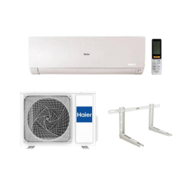 Haier Climatizzatore Monosplit Flexis Plus White 24000 btu R-32 Wi-Fi Classe A+++ Cod. AS71S2SF1FA-MW3 con Staffe