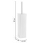 Gedy Portascopino d’Appoggio Bianco Matt Acciaio Inox Jack | Megaclima.it