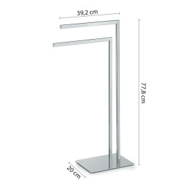 Gedy Piantana Portasalviette in Acciaio Inox Cromato Linea Felix