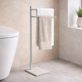 Gedy Piantana Portasalviette Acciaio Inox Trilly | Megaclima.it