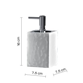 Gedy Dosasapone in Ceramica Bianco Linea New Martina