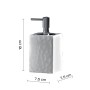 Gedy Dosasapone Ceramica Bianco New Martina | Megaclima.it