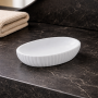 Gedy Portasapone Bianco in Ceramica Linea Marika