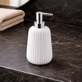 Gedy Dosasapone Bianco in Ceramica Linea Marika