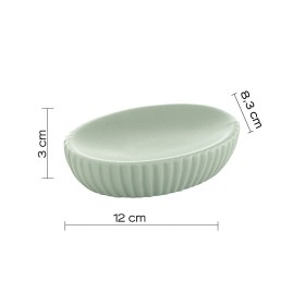 Gedy Portasapone Verde Salvia in Ceramica Linea Marika
