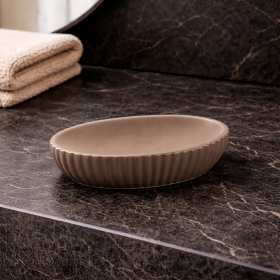 Gedy Portasapone Tortora in Ceramica Linea Marika