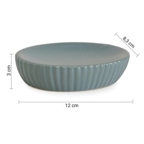 Gedy Portasapone Azzurro Polvere in Ceramica Linea Marika