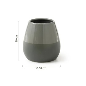 Gedy Portaspazzolini Verde in Ceramica Linea Wilma