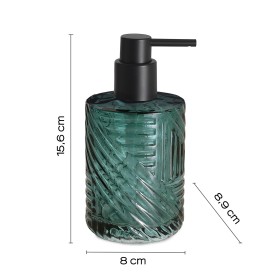 Gedy Dosasapone in Vetro Verde Linea Corinne